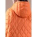Literary Orange Plus Size Hooded Pullover Short Puffers Jackets(Free Shipping + Limited Stock)