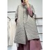Plus Size Yellow Button Pockets Patchwork Thin Parka Winter Plus Size Yellow Button Pockets Patchwork Thin Parka Winter