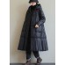 Boho Black fashion Loose Pockets Winter down coat Boho Black fashion Loose Pockets Winter down coat