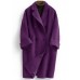 Woolen Coat trendy plus size long double breast women coats Notched Woolen Coat trendy plus size long double breast women coats Notched