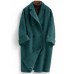 Woolen Coat trendy plus size long double breast women coats Notched Woolen Coat trendy plus size long double breast women coats Notched