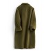 Woolen Coat trendy plus size long double breast women coats Notched Woolen Coat trendy plus size long double breast women coats Notched