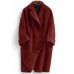 Woolen Coat trendy plus size long double breast women coats Notched Woolen Coat trendy plus size long double breast women coats Notched