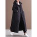 Free Shipping-luxury Plus Size Winter Overcoat Beige Hooded Large Pockets Coat